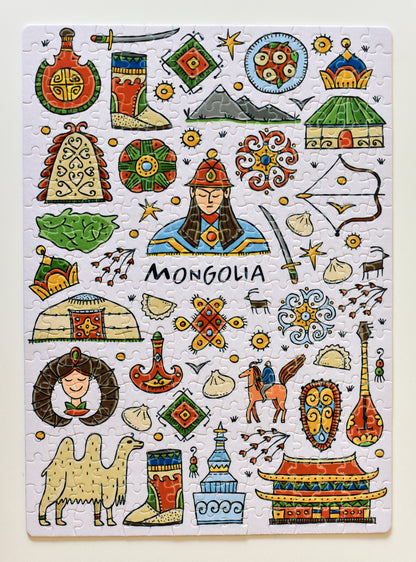 "Mongolia" 300-pcs Puzzle